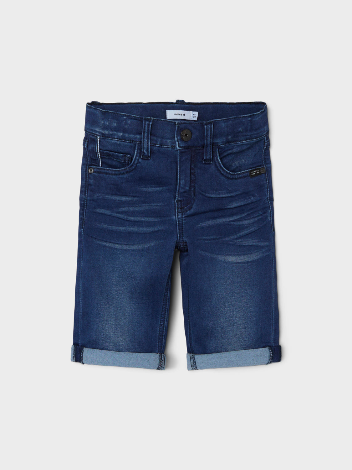 NKMTHEO Shorts - Dark Blue Denim